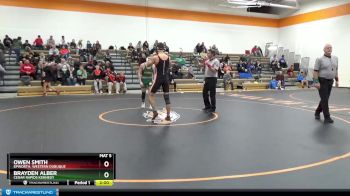 JV Boys-11 lbs Round 3 - Brayden Alber, Cedar Rapids Kennedy vs Owen Smith, Epworth, Western Dubuque