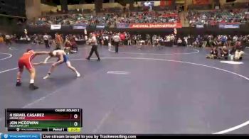 157 lbs Champ. Round 2 - Jon McGowan, Oklahoma City vs 4 Israel Casarez, Grand View