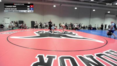 48 lbs Champ. Round 1 - Carver Hinz, Colon Wrestling Academy vs Korvin Bayles, Sanderson Wrestling Academy