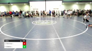 152 lbs Round Of 128 - Evan Martinez, FL vs Frank DiBella, NJ