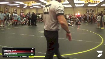 96 lbs Round 5 (6 Team) - Jax Quintana, Revival Blue vs Cameron Lewis, Triumph WC