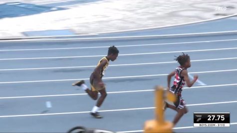 Youth Boys' 200m Championship, Semi-Finals 3 - Age 9
