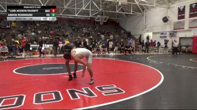 149 lbs Champ. Round 2 - Luis Acosta-Tackett, Bakersfield College vs Abdon Rodriguez, Victor Valley College