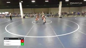 138 lbs Round Of 128 - Owen Foster, MI vs Hunter Jones, NC