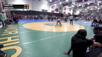 100 lbs Cons. Round 2 - Joanna Seis, Fontana vs Danna Ecute, Orange