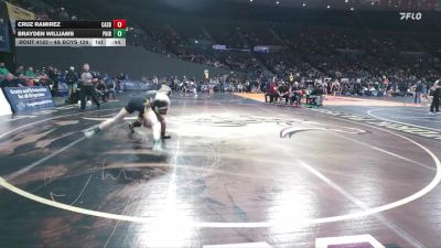 4A Boys 126 lbs Cons. Round 1 - Cruz Ramirez, Cascade Boys vs Brayden Williams, Philomath Boys