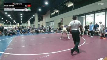 285 lbs Semis & 5th Wb (32 Team) - Noah Mathis, Team Shutt RJ vs Jackson Peak, BRAWL Black