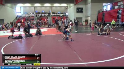 42 lbs Round 4 - Blakelynn Morrow, Arab Youth Wrestling vs Anna Grace Gilbert, Brute Force Wrestling