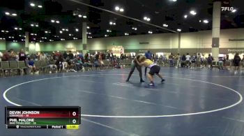 285 lbs Placement Matches (8 Team) - Devin Johnson, Longwood vs Phil Malone, Ohio Titans Gray