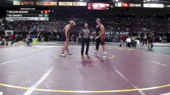 285 lbs Champ. Round 3 - William DeSanti, Forest Grove vs Eli Swartz, Central Catholic