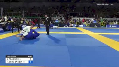 JAKUB ZAJKOWSKI vs HYGOR BRITO DA SILVA 2022 European Jiu-Jitsu IBJJF Championship