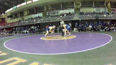 150 lbs Quarters & 1st Wb (16 Team) - Brayden Kreikemeier, Bennington vs Bode Busch, Manhattan HS