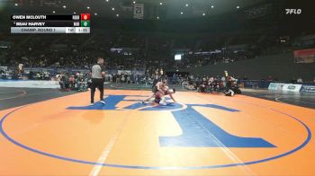 5A Boys 150 lbs Champ. Round 1 - Owen McLouth, Redmond Boys vs Beau Harvey, West Albany Boys