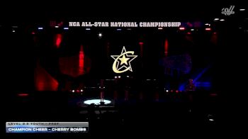 Champion Cheer - Cherry Bombs [2026 L2.2 Youth - PREP] 2026 NCA All-Star National Championship