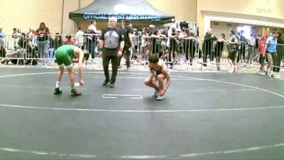 88 lbs Semifinal - Aiden Salindong, Durham Elite vs Abel Vasquez, Poway Elite