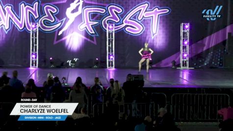 Power of Dance - Charlyze Woelfel [2025 Mini - Solo - Jazz Day] 2025 DanceFest Grand Nationals