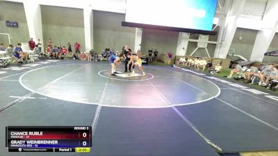 150 lbs Round 3 (8 Team) - Chance Ruble, Missouri vs Grady Weinbrenner, Minnesota Red