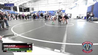 120 lbs Placement (4 Team) - Owen Slagter, Untouchables Purple vs Chase Dannenberg, SEK Elite