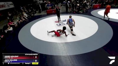 175 lbs Placement Matches (16 Team) - James Holiday, OCWA-FR vs Jack Dalling, NAWA-FR