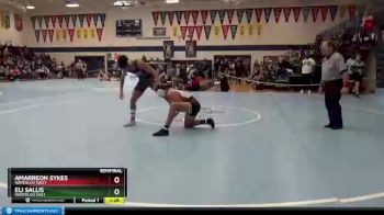 170 lbs Semifinal - Eli Sallis, Waterloo East vs Amarreon Sykes, Waterloo West
