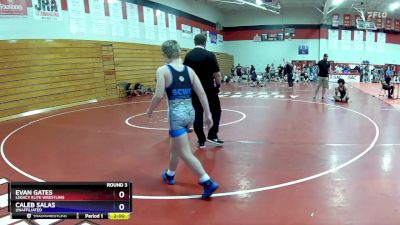 113-120 lbs Round 3 - Evan Gates, Legacy Elite Wrestling vs Caleb Salas, Unaffiliated