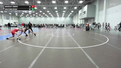 126 lbs Consi Of 8 #1 - Bradley Ament, VA vs Brayden Bosh, UT