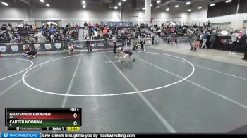 67 lbs Cons. Semi - Grayson Schroeder, MN vs Carter Noonan, IL