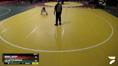 70 lbs Semis & 1st Wrestleback (8 Team) - Benny Ahedo, LPGE/B Wolves vs Lee Bottelberghe, Minneota