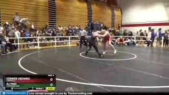 220 lbs Cons. Round 3 - RJ Pino, Cheyenne East vs Conner Viehweg, Cokeville