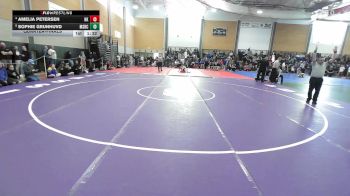 138 lbs Quarterfinal - Amelia Petersen, Haddam-Killingworth vs Sophie Grunhuvd, Massabesic