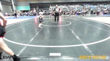 37 lbs Quarterfinal - Lucas Sandoe, Crater Mat Club vs Thomas Castaneda, El Paso Texas Wrestling Club