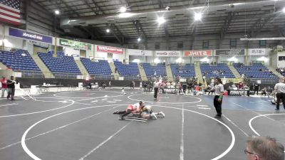 130 lbs Rr Rnd 5 - Clark Adkisson, Teller Takedown vs Kaidence Lobehan Cormier, Team Aggression