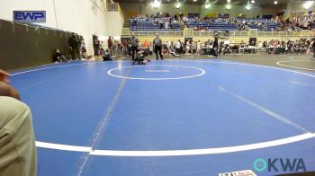 110 lbs 3rd Place - Klayton Meek, D3 Wrestling Cluib vs Jase Coble, Cowboy Wrestling Club