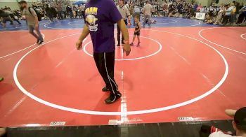 49 lbs Round Of 16 - James Evans, Bartlesville Wrestling Club vs Daxsyn Kulak, Vian Wrestling Club