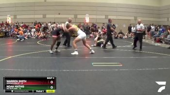 180 lbs Round 2 (6 Team) - Noah Mathis, MO Outlaws vs Warren Smith, Untouchables