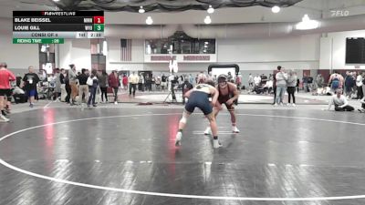 125 lbs Consi Of 4 - Blake Beissel, Minnesota vs Louie Gill, West Virginia