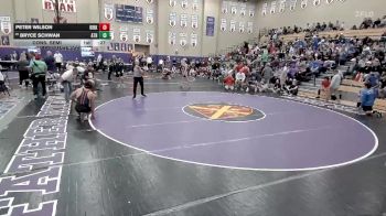 190 lbs Cons. Semi - Bryce Schwan, Athens vs Peter Wilson, Kirkwood