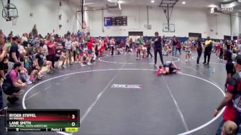 85 lbs Round 2 - Lane Smith, White Knoll Youth Wrestling vs Ryder Stiffel, No Worries