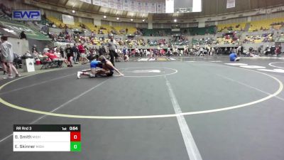 132 lbs Rr Rnd 3 - Boone Smith, Mighty Bluebirds Wrestling vs Ethan Skinner, Mighty Bluebirds Wrestling