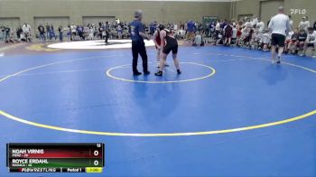 130 lbs Semis (4 Team) - Royce Erdahl, MAHACA vs Noah Virnig, Pierz