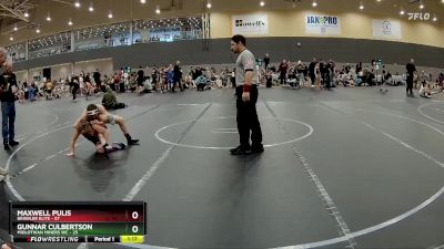 92 lbs Round 3 (6 Team) - Maxwell Pulis, Brawler Elite vs Gunnar Culbertson, Midlothian Miners WC