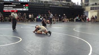 165 lbs Cons. Round 5 - Louie Rosas, Delta College vs Abran Gonzales, Bakersfield