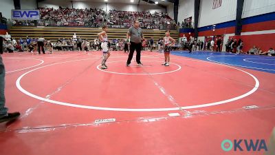 67-70 lbs Rr Rnd 2 - Mikah Amani, HURRICANE WRESTLING ACADEMY vs Maze Spruell, Tiger Trained Wrestling