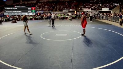 D 2 285 lbs Champ. Round 2 - Carter Newsham, Archbishop Shaw vs Jasaan Fobb, Archbishop Rummel