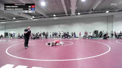 Cons. Round 5 - Siera Becker, Sebolt Wrestling Academy vs Angelica Serratos, Surfside X Wrestling
