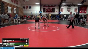 138 lbs Cons. Round 3 - Cael Smithhart, Cedar Rapids Kennedy vs Ryker Dengler, West Liberty