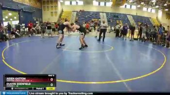 220 lbs Finals (2 Team) - Dustin Edenfield, Camden 1 vs Aiden Gatton, Westside Wrestling Club