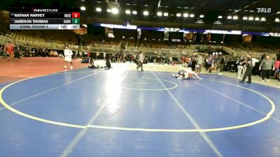 126 lbs Cons. Round 4 - Nathan Harvey, Middleburg vs JAMESON THOMAS, Oak Mountain