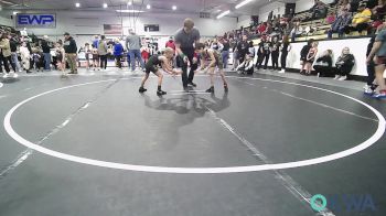 52 lbs Rr Rnd 2 - Deryk Justice, Tahlequah Wrestling Club vs Christopher Sund, Black Fox Wrestling Club