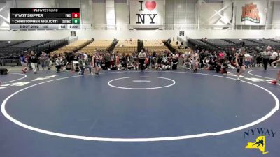 130 lbs 5th Place Match - Wyatt Skipper, Eden Wrestling Club vs Christopher Vigliotti, Spencerport Jr Rangers Wrestling Club